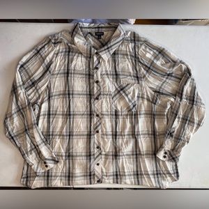 NWT Torrid Black and White Lightweight Flannel
